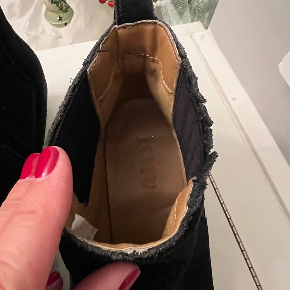 Black J. Crew Ankle Boots. - Picture 8 of 9